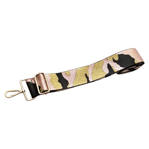 Pink & Gold Camouflage Adjustable Bag Strap - Picture 9 of 11